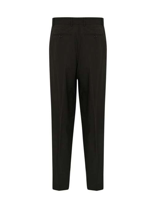 Pantalone Wide fit in lana marrone scuro PT TORINO | ASAFZ00FWD ZI560180